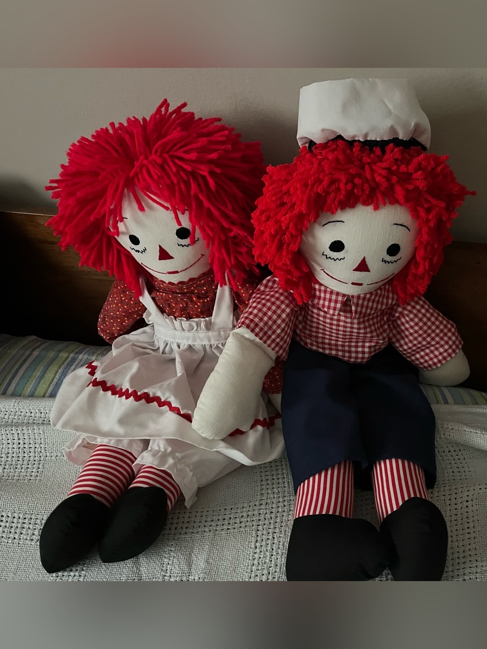 Vintage Raggedy Ann + Andy